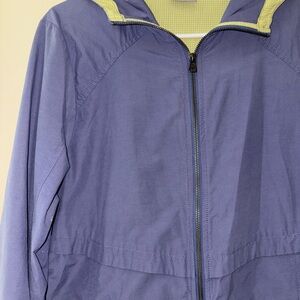 Blue Hooded Columbia Women's Jacket